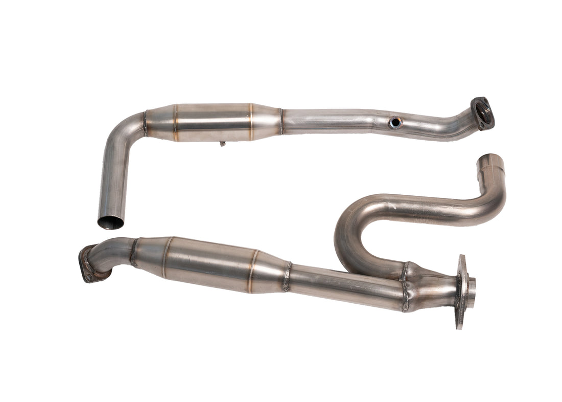 89228 / Performance Mid-pipes with Resonators 2007-16 Toyota FJ Cruiser / 4Runner 4.0L V6(Off Road/Race Use Only)